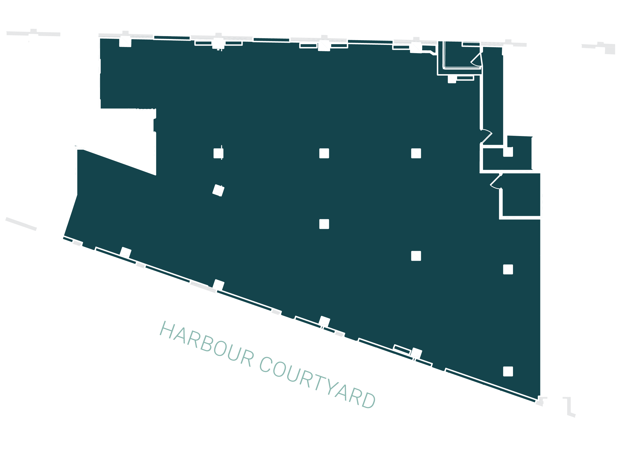 Georgetown Office Space - Core & Shell Floor Plan