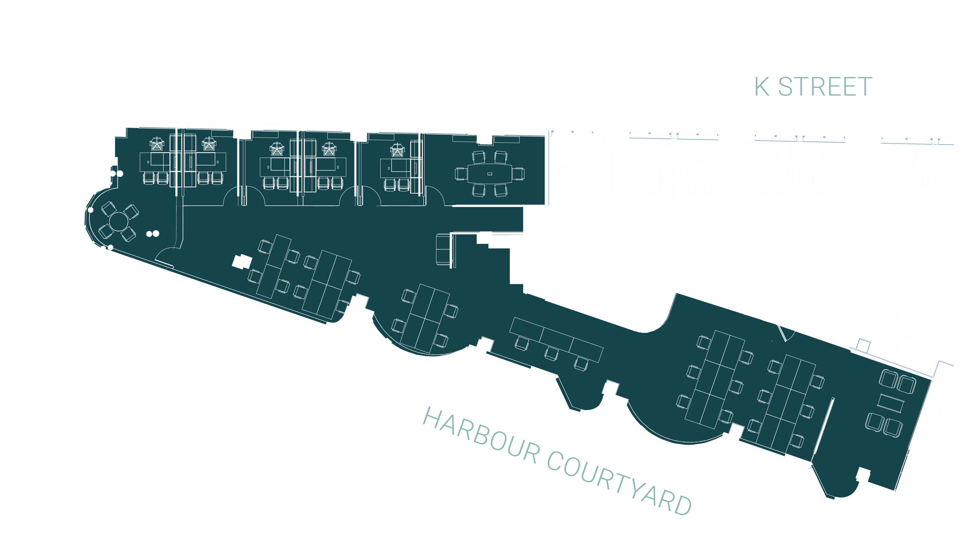 Georgetown Office Space - Large Spec Suite Floor Plan