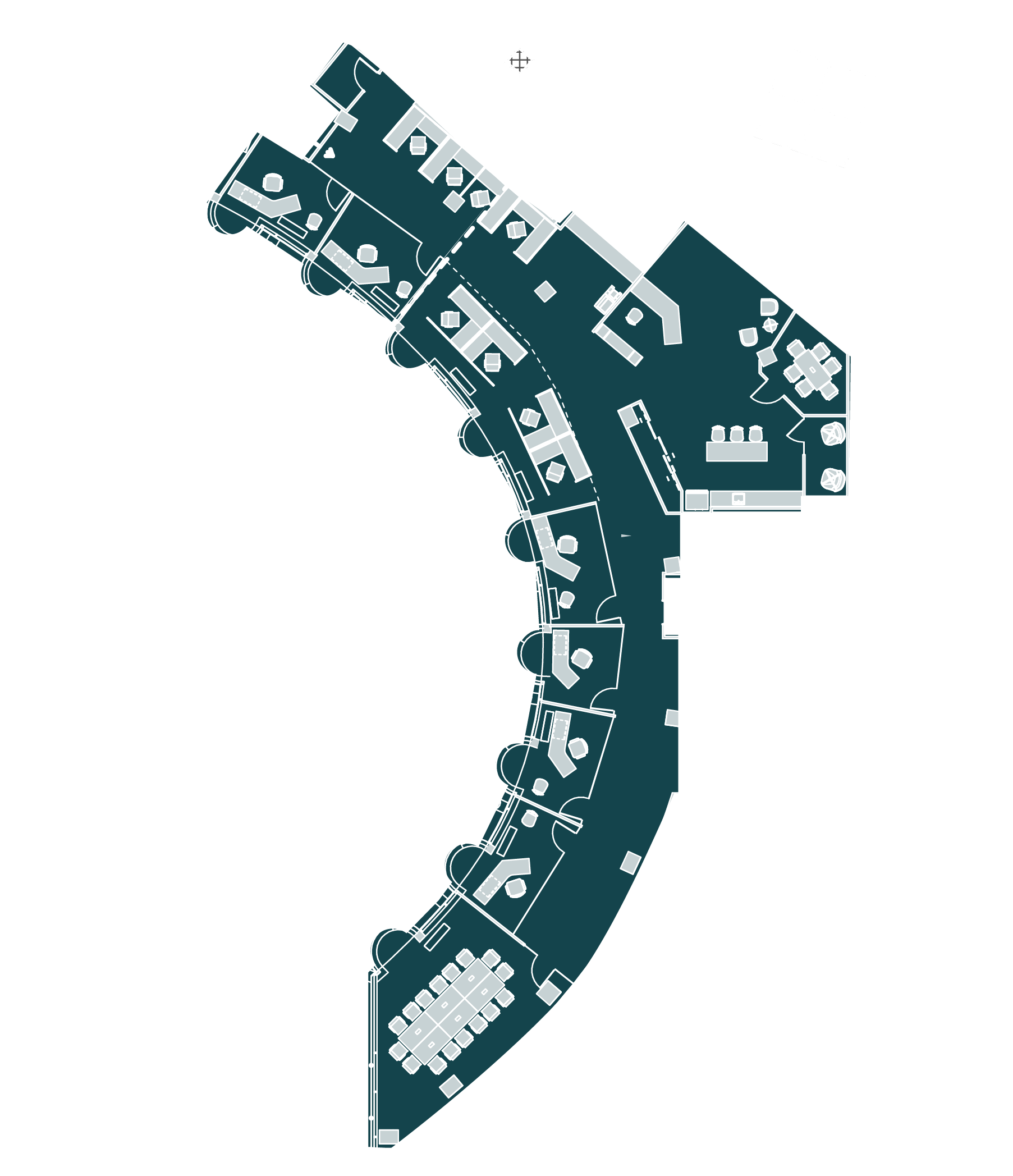 Georgetown Office Space - Suite B Floor Plan