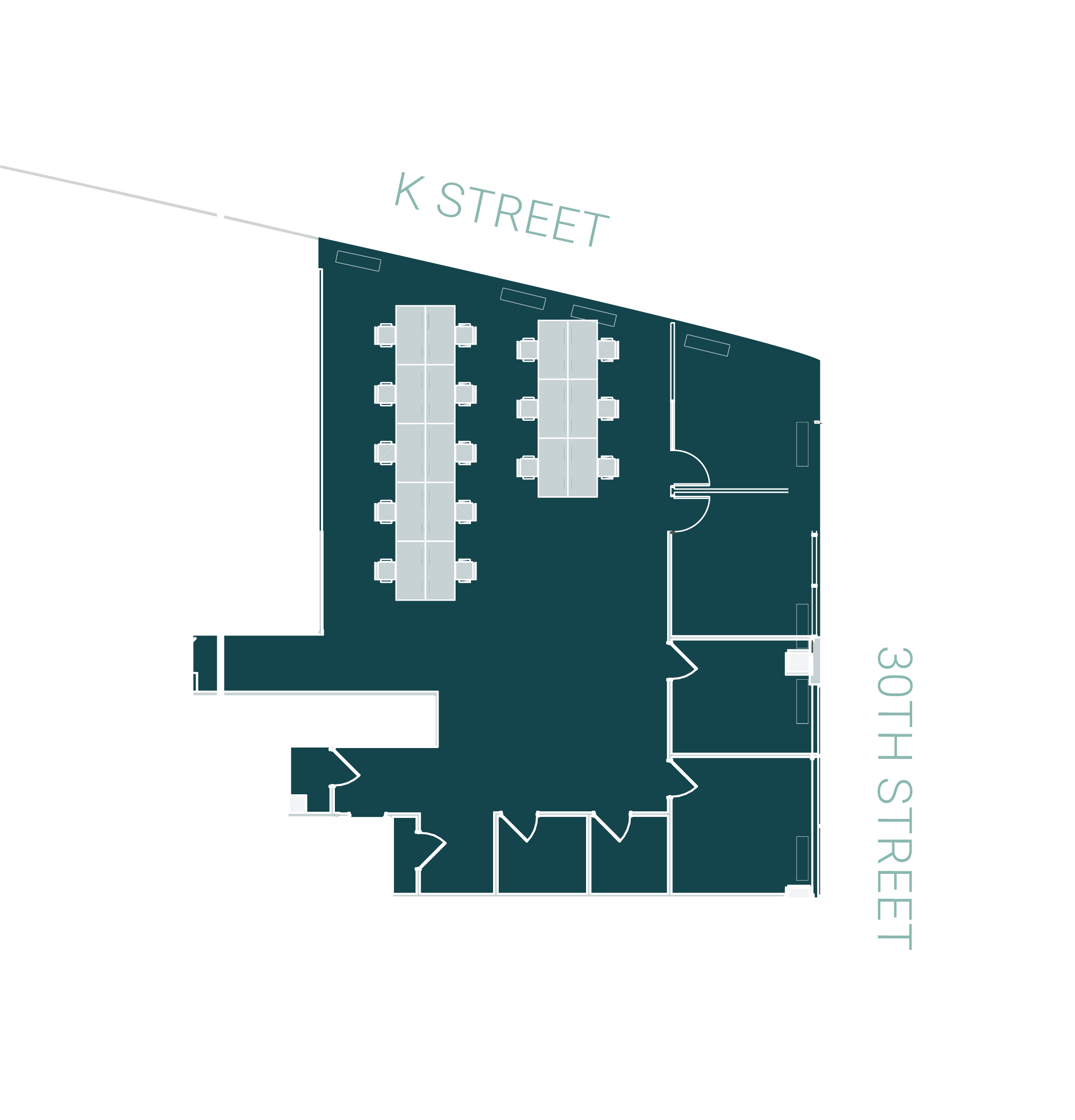 Georgetown Office Space - Suite E Floor Plan