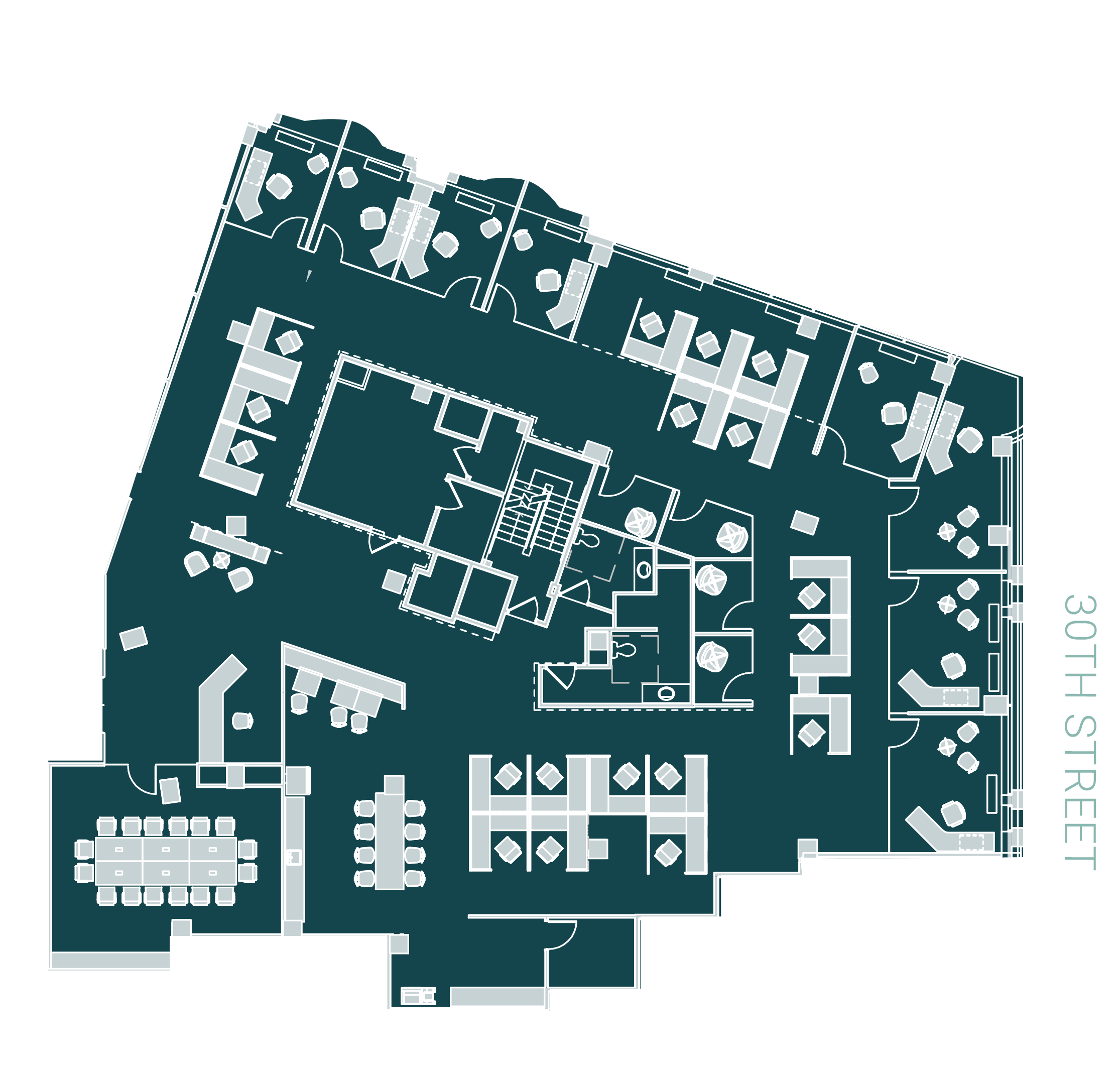 Georgetown Office Space - Suite C Floor Plan