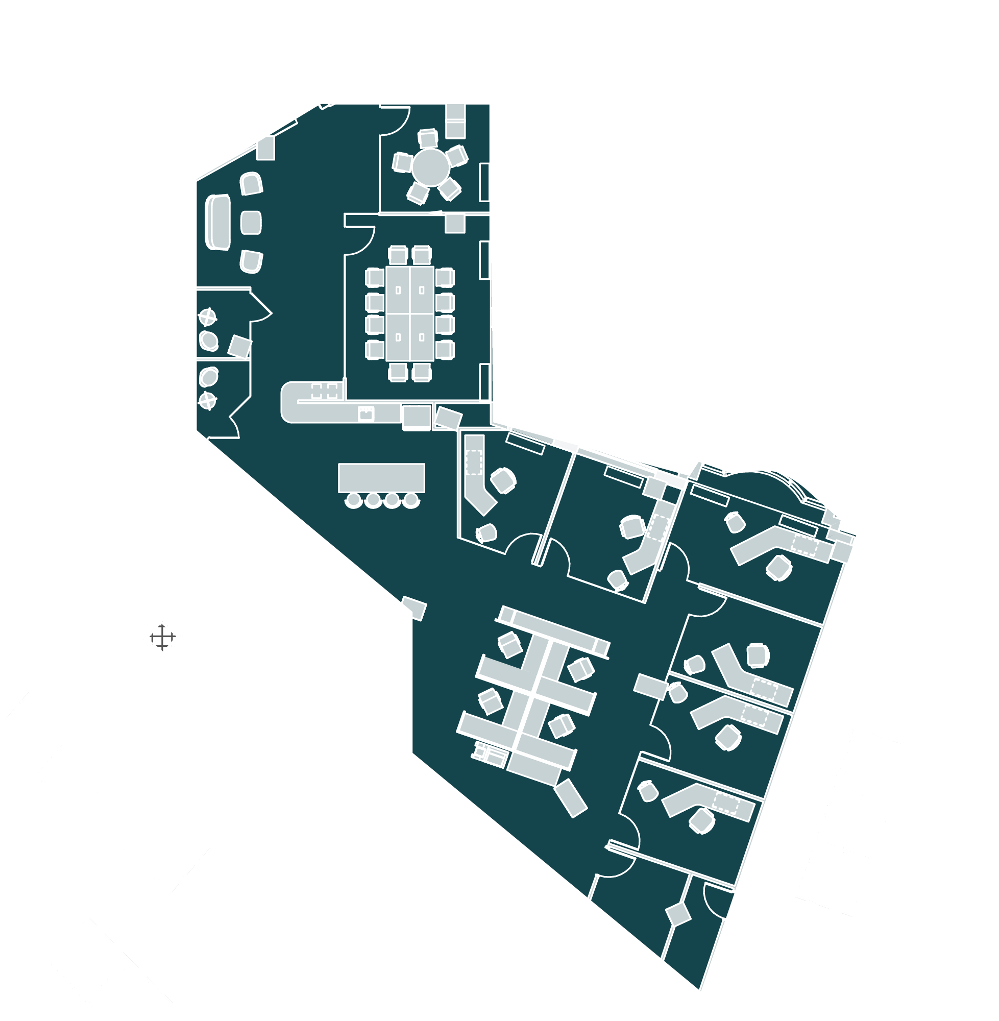 Georgetown Office Space - Suite D Floor Plan